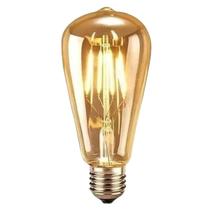 Lâmpada Vintage Filamente Led Decorativa Retrô Vintage Âmbar ST64 4W 320LM Gmh Trade LST64-SC-4W