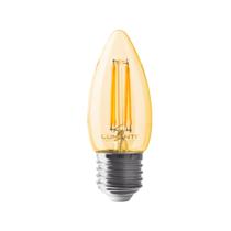 Lâmpada Vintage Filamento de Led Vela C35 E27 4W 2400K