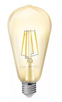 Lâmpada Vintage Pera St64 Led Filamento 4w 2400k Bivolt Lumanti