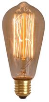 Lampada Vintage Resistencia Carbono ST64 40W 220V