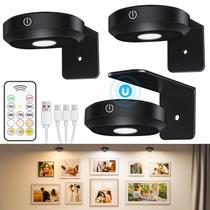 Lâmpada WILLED: luzes de imagem sem fio recarregáveis com controle remoto Lâmpada WILLED: luzes de imagem sem fio recarregáveis com controle remoto