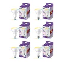 Lâmpada WiZ Connected BR30 65W ajustável branca, pacote com 6 Lâmpada WiZ Connected BR30 65W ajustável branca, pacote com 6