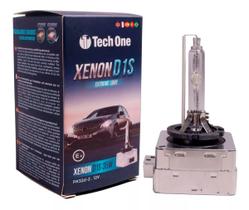 Lâmpada Xênon D1S 35W Temperatura 6000K Tech One Luz Alta Intensidade Vidro de Quartzo