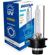 Lâmpada Xenon D4S 4300k 35w 12v Reposição Branca Original Lâmpada Xenon D4S 4300k 35w 12v Reposição Branca Original