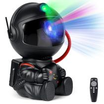 Lâmpada XHSY Astronaut Galaxy Projector Black Star Night Light