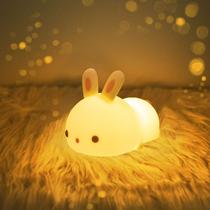 Lâmpada YOTOZU Cute Bunny USB recarregável 16 cores Kids Light
