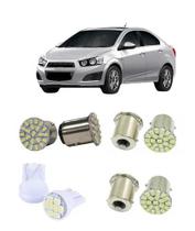Lâmpadas 22 Led Tras Seta Ré Freio Ford Sonic 2012 A 2014