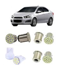 Lâmpadas 22 Led Tras Seta Ré Freio Ford Sonic 2012 a 2014