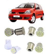 Lâmpadas 22 Led Traseira Seta Ré Freio Clio 2003 a 2015