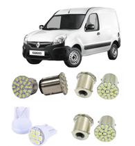 Lâmpadas 22 Led Traseira Seta Ré Freio Kangoo 2000 a 2014