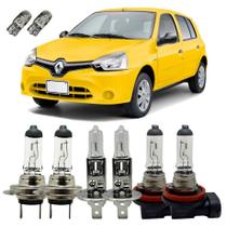 Lâmpadas Alto Baixo Milha 3200K Renault Clio 2004 A 2012 Lâmpadas Alto Baixo Milha 3200K Renault Clio 2004 A 2012