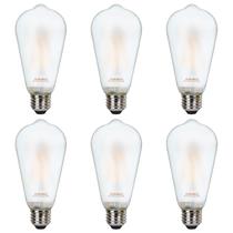 Lâmpadas ASOKO ST64 Frosted Edison Vintage 6W LED 2700K Lâmpadas ASOKO ST64 Frosted Edison Vintage 6W LED 2700K