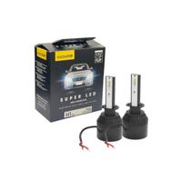 Lâmpadas Automotivas H1 2un LED 12V 8000K Code by Tech one Lâmpadas Automotivas H1 2un LED 12V 8000K Code by Tech one
