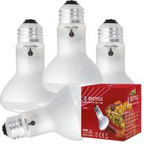 Lâmpadas Basking 75W, pacote com 4 lâmpadas para répteis - Bluex Bulbs