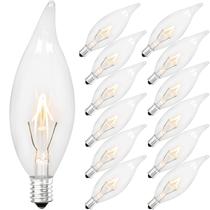 Lâmpadas Brightever Vintage Incandescent 40W E12, pacote com 12