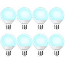 Lâmpadas BUBO Vanity G25 7W 5000K Daylight White, pacote com 8