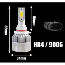 Lâmpadas C6 Farol de Carro LED 6000K H1 H3 H4 H7 H11 H13 HB3(9005) HB4(9006) H16 H27 12V a 24V