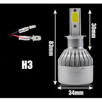 Lâmpadas C6 Farol de Carro LED 6000K H1 H3 H4 H7 H11 H13 HB3(9005) HB4(9006) H16 H27 12V a 24V