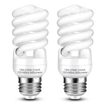 Lâmpadas CFL Barfelty T2 Spiral 13W (60W Equiv) 900lm 2700K