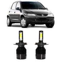 LAMPADAS CHEVROLET CELTA 2000 a 2005 SUPER LED 6000K 4800L