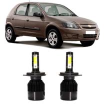 LAMPADAS CHEVROLET CELTA 2012 a 2015 SUPER LED 6000K 4800L