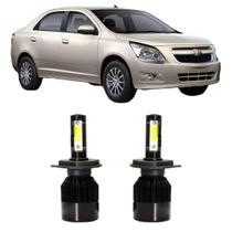 Lampadas chevrolet cobalt 2011 2016 super led 6000k 4800l