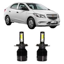 LAMPADAS CHEVROLET PRISMA 2013 a 2016 SUPER LED 6000K 4800L LAMPADAS CHEVROLET PRISMA 2013 a 2016 SUPER LED 6000K 4800L