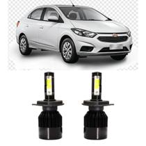 Lampadas chevrolet prisma 2017 a 2022 super led 6000k 4800l