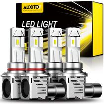 Lâmpadas Combo AUXITO 9005 9006 Halogen 60000LM 6500K (pacote com 4)