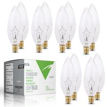 Lâmpadas de candelabro BULBMASTER 25W Torpedo Tip E12 Candelabra Lâmpadas de candelabro BULBMASTER 25W Torpedo Tip E12 Candelabra