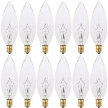 Lâmpadas de candelabro KOR 25W CTC Clear Candelabra E12 120V