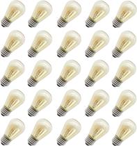 Lâmpadas de corda para exterior Rolay S14 incandescentes 11W, pacote com 25 Lâmpadas de corda para exterior Rolay S14 incandescentes 11W, pacote com 25