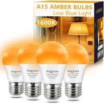 Lâmpadas de dormir Angues Amber Dimmable A15 1,5 W 1600K