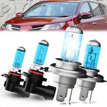 Lâmpadas de faróis e faróis de neblina SPBRTBUB Toyota RAV4 2001-2005