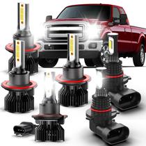 Lâmpadas de faróis LED pfsynb adequadas para Ford F250 F350 F450 F550