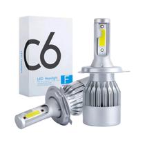 Lâmpadas de Farol de Carro LED 6000K 72W 8000LM - H1, H3, H4, H7, H13, 9003, 9005, 9006, HB2, HB3, HB4