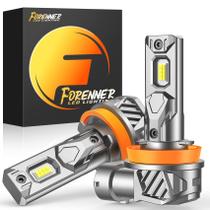 Lâmpadas de farol de neblina FORENNER H11/H9 45000 lm 6500K branco frio
