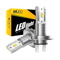 Lâmpadas De Farol LED AILEO H7 Super Brilhantes 15000LM Fanless Plug Play 3000K 6500K Luzes De Carro