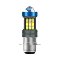 Lâmpadas De Farol LED Bicolor 2000LM P15D H6 PX15D Branco Amarelo Hi Lo Para Moto E Scooter Lâmpadas De Farol LED Bicolor 2000LM P15D H6 PX15D Branco Amarelo Hi Lo Para Moto E Scooter
