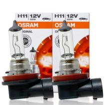 Lâmpadas de Farol OSRAM H11 Halógenas 12V 55W (2 Unidades)