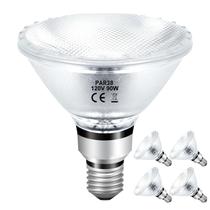Lâmpadas de inundação halógenas Jaenmsa PAR38 90W 120V x4 Lâmpadas de inundação halógenas Jaenmsa PAR38 90W 120V x4