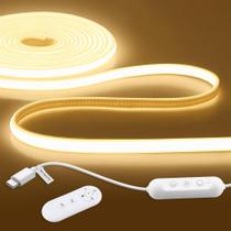 Lâmpadas de LED ALITOVE COB 3000K, brancas quentes, 5 m à prova d'água Lâmpadas de LED ALITOVE COB 3000K, brancas quentes, 5 m à prova d'água
