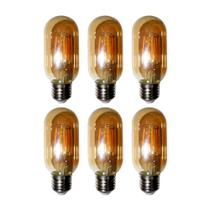 Lampadas de Led Kit 6 Multi Filamento Iluminação Retro Bivolt 30W Vintage Lampadas de Led Kit 6 Multi Filamento Iluminação Retro Bivolt 30W Vintage