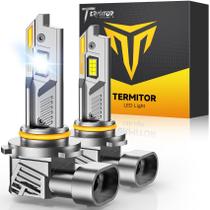 Lâmpadas de neblina LED Termitor 9012 HIR2 6500K Cool White 40000LM