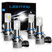 Lâmpadas de neblina RCJ 9005/HB3 9006/HB4 6000K Cool White x4