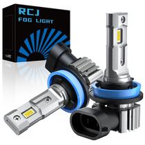Lâmpadas de neblina RCJ H11 12V DC, pacote com 2 Plug and Play Lâmpadas de neblina RCJ H11 12V DC, pacote com 2 Plug and Play