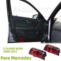 Lâmpadas De Projeção LED Para Porta De Carro Mercedes Benz Classe C W204 C200 C260 C230 C280 C300,