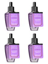 Lâmpadas de recarga Bath & Body Works Lavender Vanilla Wallflower x4 Lâmpadas de recarga Bath & Body Works Lavender Vanilla Wallflower x4