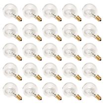 Lâmpadas de reposição Grincentd G40 5W 120V Clear Globe (pacote com 25)