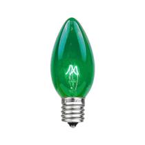 Lâmpadas de reposição Novelty Lights Incandescent C9 7W, pacote com 25